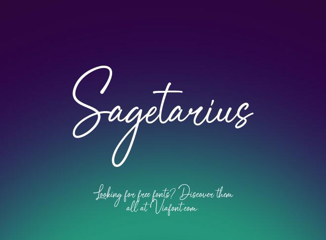 Sagetarius Font
