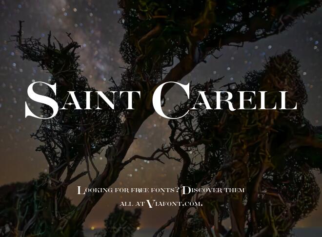 Saint Carell Font