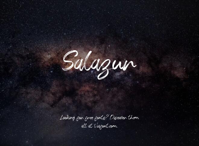 Salazur Font