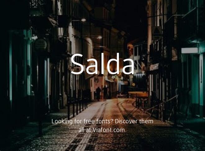 Salda Font