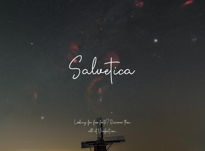 Salvetica Font