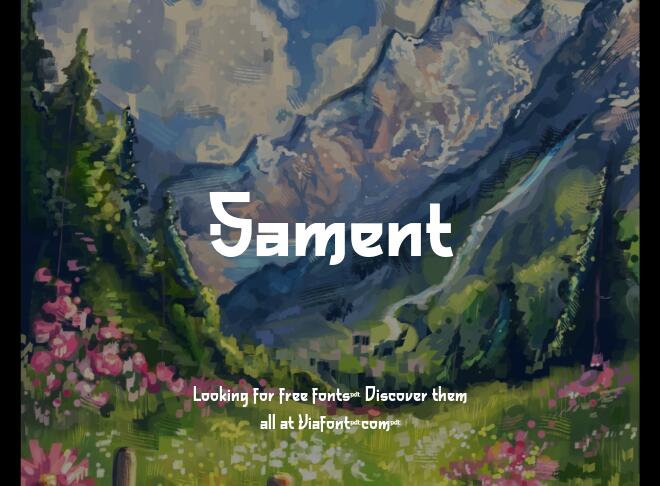 Sament Font