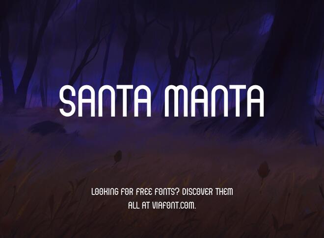 Santa Manta Font