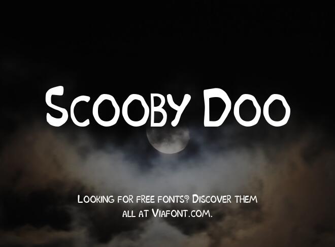 Scooby Doo Font