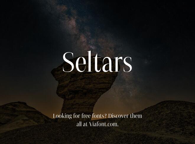 Seltars Font