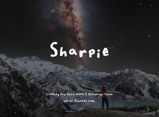 Sharpie Font