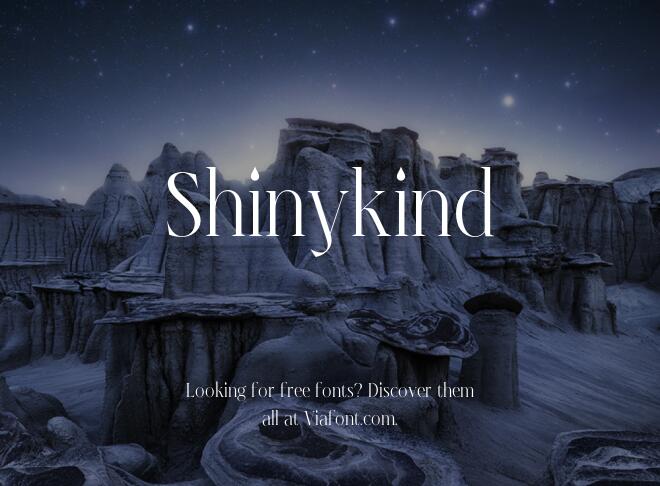 Shinykind Font