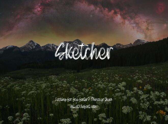Sketcher Font