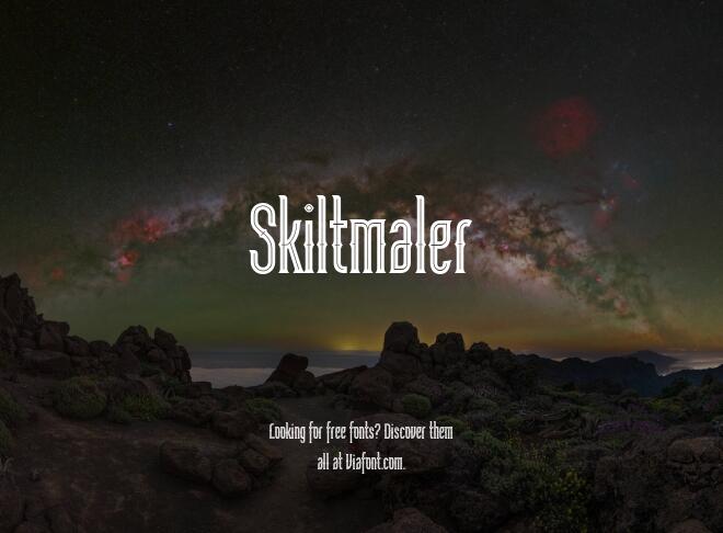Skiltmaler Font
