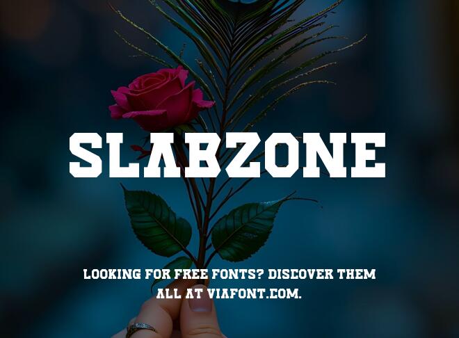 Slabzone Font