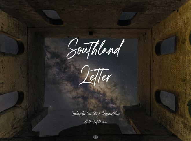 Southland Letter Font