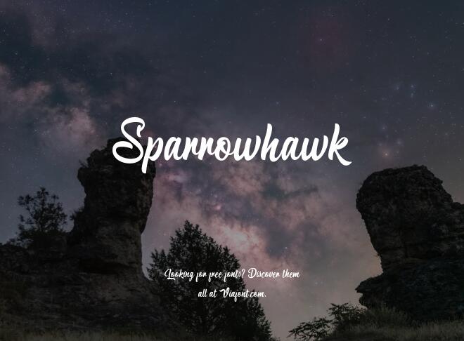 Sparrowhawk Font