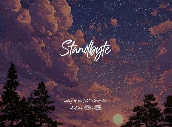 Standbyte Font