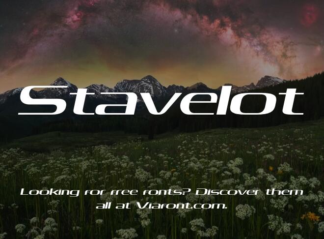 Stavelot Font