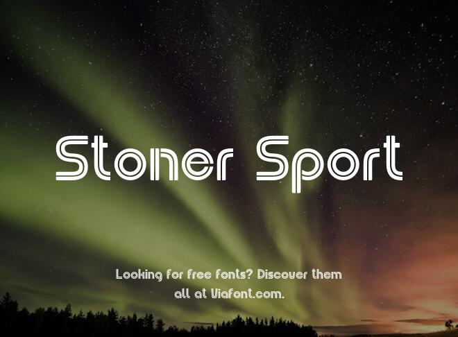 Stoner Sport Font