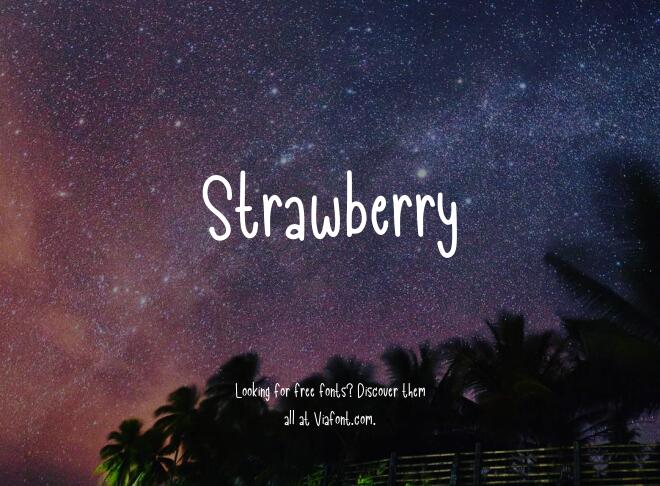 Strawberry Font