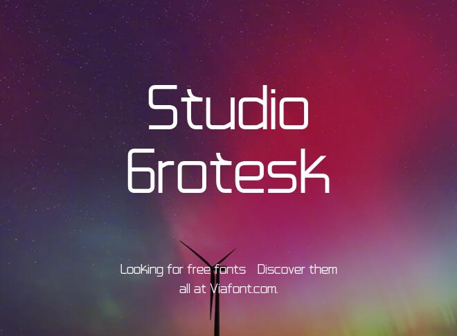 Studio Grotesk Font
