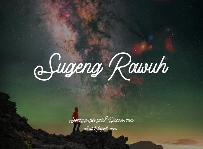 Sugeng Rawuh Font