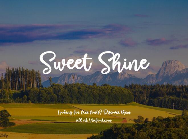Sweet Shine Font