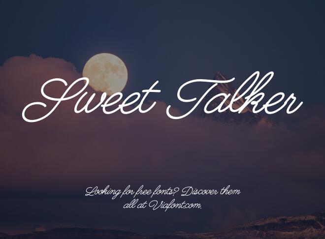 Sweet Talker Font