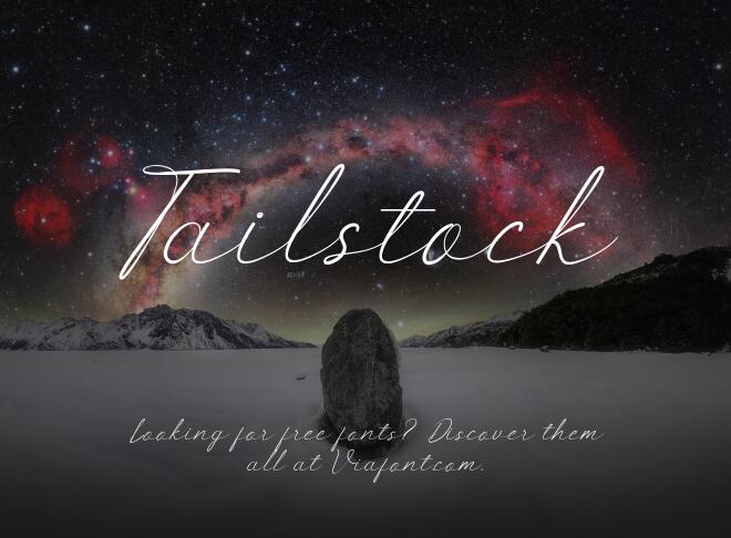 Tailstock Font