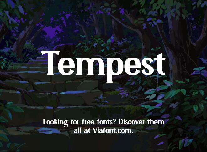 Tempest Font