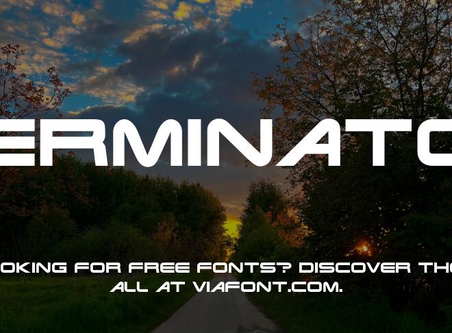 Terminator Font