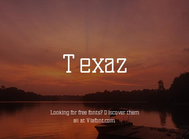 Texaz Font