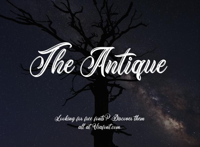 The Antique Font