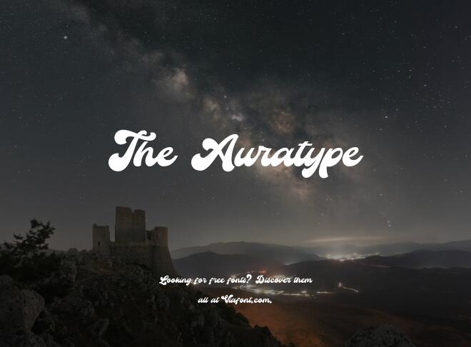 The Auratype Font