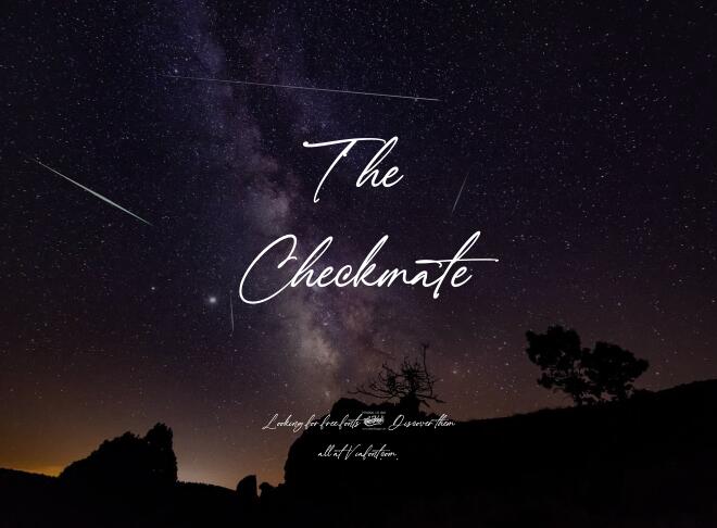 The Checkmate Font