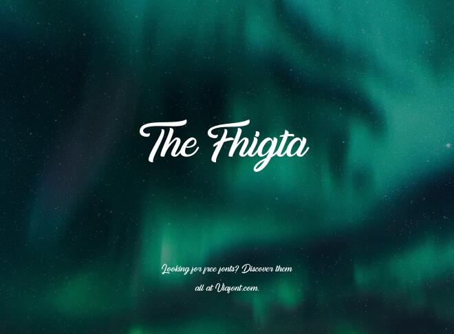 The Fhigta Font