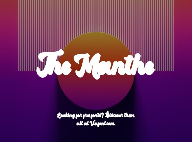 The Manthe Font
