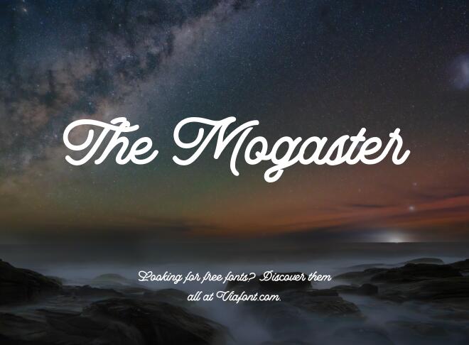 The Mogaster Font