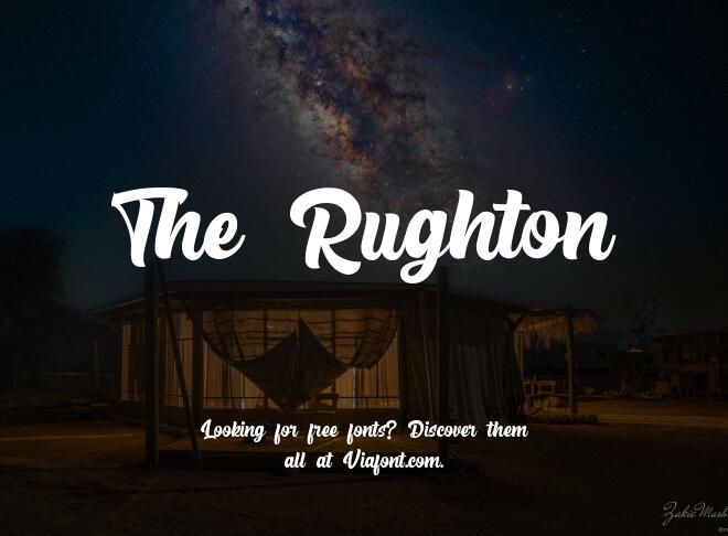 The Rughton Font