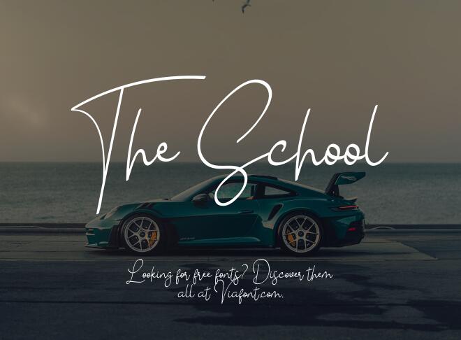 The School Font