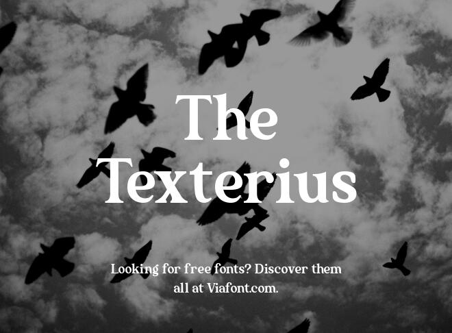The Texterius Font
