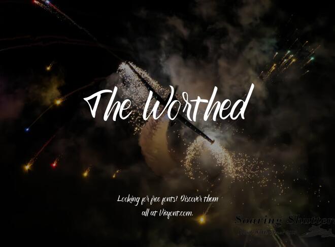 The Worthed Font