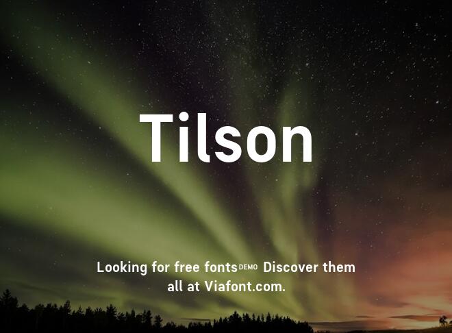 Tilson Font
