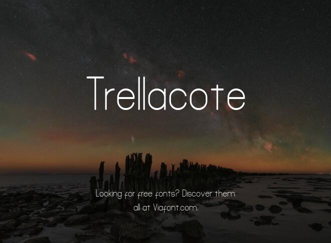 Trellacote Font