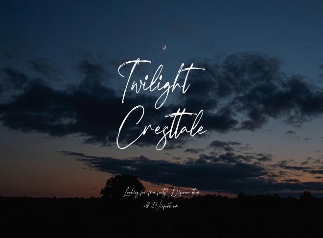Twilight Cresttale Font