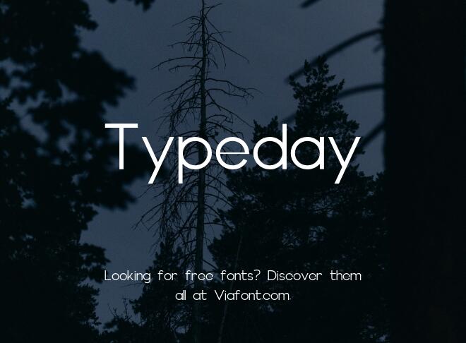 Typeday Font