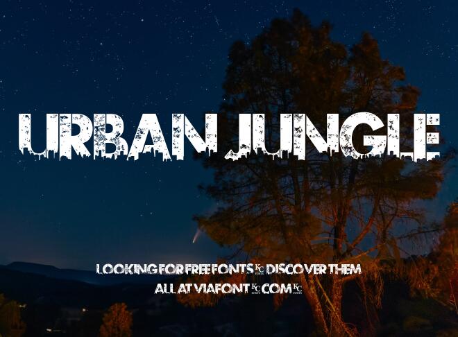 Urban Jungle Font