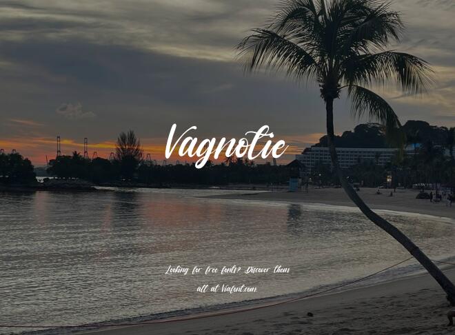 Vagnotie Font