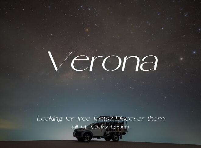 Verona Font