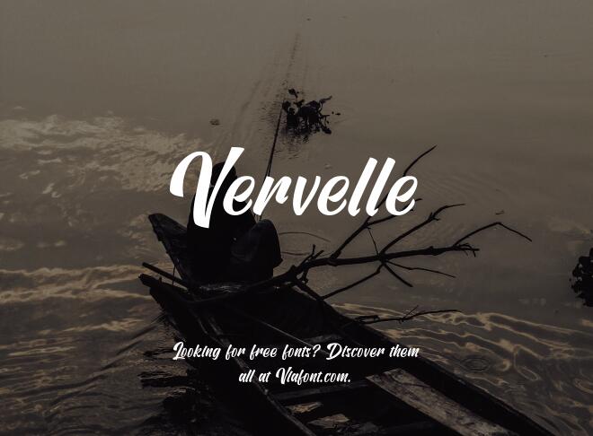 Vervelle Font