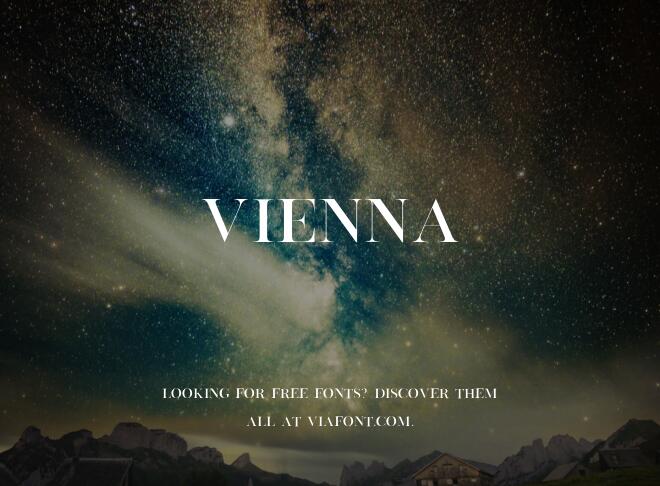 Vienna Font