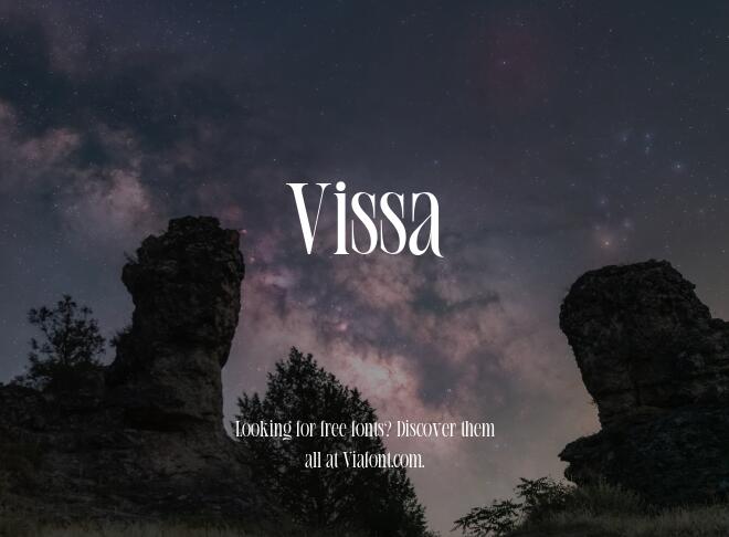 Vissa Font