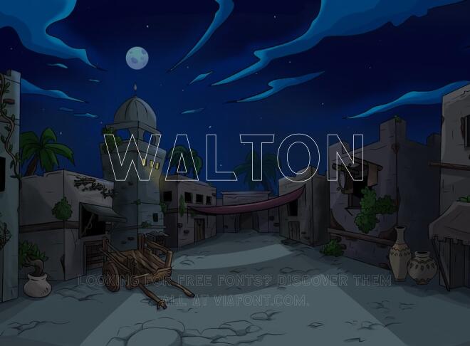 Walton Font