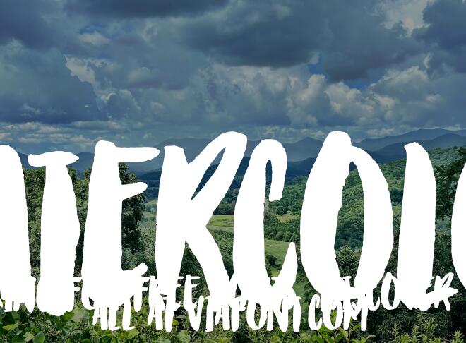 Watercolor Font